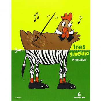Tres y medio - Cuaderno de problemas - 9788430709687