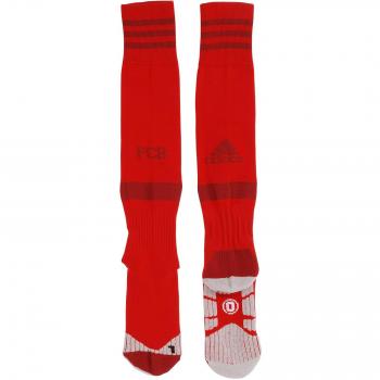 adidas FCB H SO - Medias para hombre, color blanco / rojo / negro, talla 3