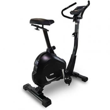 Bicicleta Estática BH Artic Dual - Cuadro Abierto, Volante de Inercia 8kg, 24 Niveles de Intensidad, Resistencia Magnética, 12 Programas, Manillar y Sill