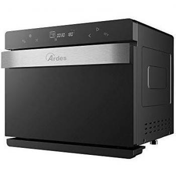 Horno Eléctrico Multifuncción Ventilado Ardes AAR6440VD, 31 Litros, 9 Funciones de Cocción, Temporizador y Luz Interna, Color Negro