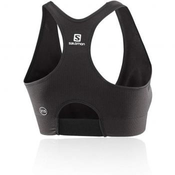 Salomon The 37.5 Bra - Sujetador Deportivo, Mujer, Negro