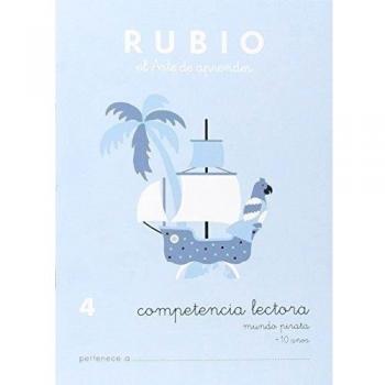 Competencia lectora 4. Mundo pirata - Rubio
