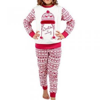 ADMAS Pijama Manga Larga Winter is Coming para Niña