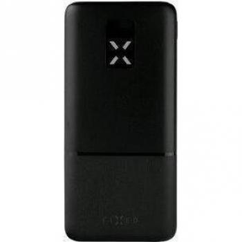 Powerbank FIXED Zen 20.000mAh con LCD, USB-C y PD 20W, Negra