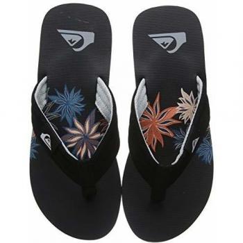 Quiksilver Molokai Layback-Sandals for Men, Chanclas para Hombre, Azul Blue/Black Xkbk, 43 EU