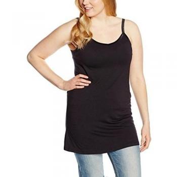 zizzi Z94858D-Tank Top Mujer    negro