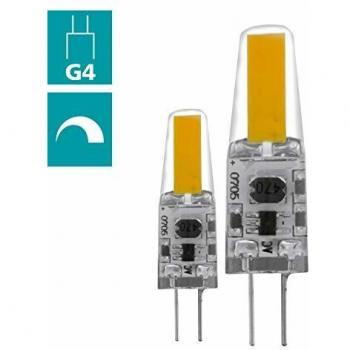 Bombilla LED G4 1,8W, blanco cálido en paquete de 2