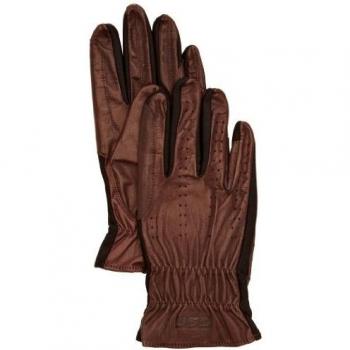 SSG Gloves 4000 Pro Show - Guantes de hípica para hombre, color marrón, talla Size 9