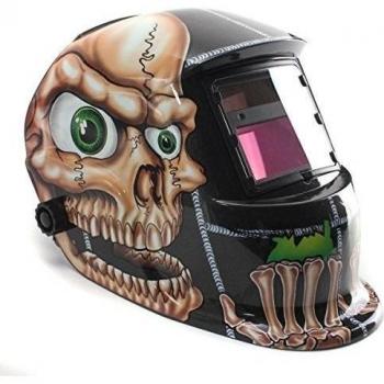 AUDEW Caretas para soldar Máscara solar ajustable de soldadura Arco Apagado LCD solar automático casco de soldadura Welding Helmet
