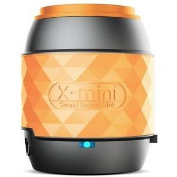 Xmi X-Mini WE - Altavoz portátil, tamaño dedo pulgar, naranja