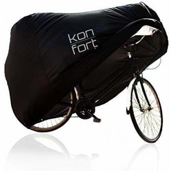 KON-FORT Funda Bicicleta Exterior Interior Impermeable, Resistente al Sol, Anti Polvo, para Bicicletas de Montaña y Carretera