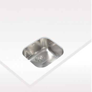 Fregadero Bajo Encimera CATA CBP 40-40, Acero Inoxidable, Una Cubeta, 50cm