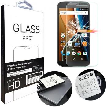 [1 Pack] Moto G4 Protector de Pantalla, MYTHOLLOGY Premium Cristal Vidrio Templado [Alta Transparencia] Protector de Pantalla para Motorola Moto G4 / Moto G4 Plus 5.5
