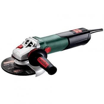 Metabo WEV 17-150 Quick Amoladora angular con cartón, potencia de 1700W, diámetro del disco de 150mm, velocidad sin carga de 2800-10500 rpm, peso ligero de 2