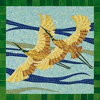 Kit CONSTRUCCIÓN MOSAICOS DE Piedra ESMALTADA: Dibujo Aves, AEDES ARS 5501