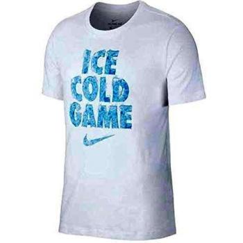 NIKE M Nk Dry tee Ice Cold Camiseta, Hombre, White/White, 2XL
