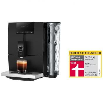 Jura ENA 4 Cafetera Superautomática Compacta con 4 Especialidades de Café y Diseño Elegante en Nordic White