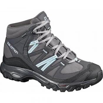 Salomon - Zapatillas de senderismo para mujer QUIET SHADE/MAGNET/ARUBA BLUE, color, talla 7
