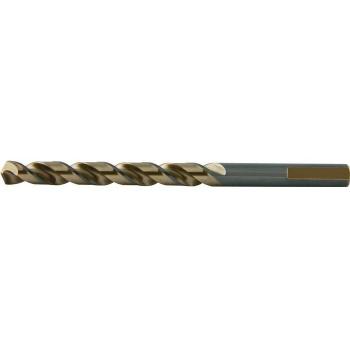 Pack de 10 brocas helicoidales DIN 338 tipo UNI HSSE-Co 5 (Ø 2 mm) - Taladro helicoidal de diámetro nominal 2 mm, cilíndrica de cola, longitud de trabajo 5x