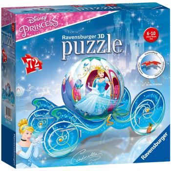 Rompecabezas 3D Ravensburger Princesas Disney - 72 Piezas