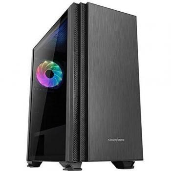 ABKONCORE Cronos 750 Midi Tower Gaming Caja, RGB Beleuchtung, Glasfenster