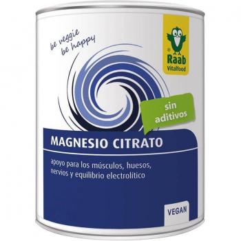 Citrato de Magnesio en Polvo 340g Raab Vitalfood Apto Vegano