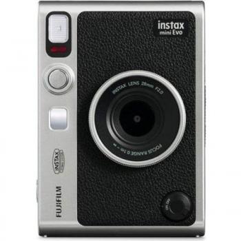 Cámara instantánea Fujifilm Instax Mini Evo, color Negro