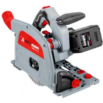 Sierra circular portátil Holzmann TAS165AKKU 16,5 cm Negro, Gris, Rojo 5500 RPM 100 W
