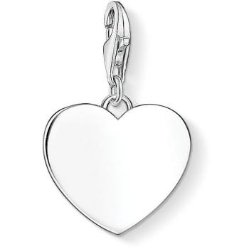 Thomas Sabo Sterling Silver Plain Heart Charm 1634-001-21