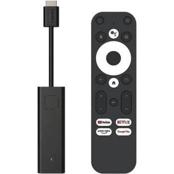 Leotec Android TV Box 4K Dongle GC216 Quad Core 2GB RAM 16GB Storage Google and Netflix Certified with WiFi Bluetooth HDMI