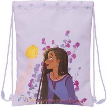 Mochila Saco Plano Junior Wish Lila - Ideal para Niños