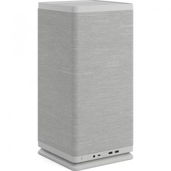 Fractal Design FD-C-MOD1N-01, Caja de torre gris claro con diseño modular, espacio para múltiples unidades de almacenamiento, sistema de gestión de cables optimizado, soporte para refrigeración líquida y ventiladores adicionales