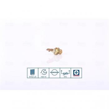 Sensor de temperatura del refrigerante NISSENS 207058, unidad de envío para la temperatura del refrigerante