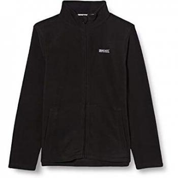 Regatta King II Kids' Black Full-Zip Fleece Jacket