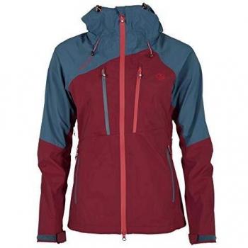 Ternua Nakur Jkt W Chaqueta con Capucha, Mujer, Rojo