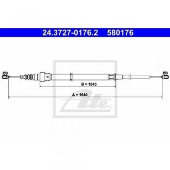 ATE 24372701762 cable de freno