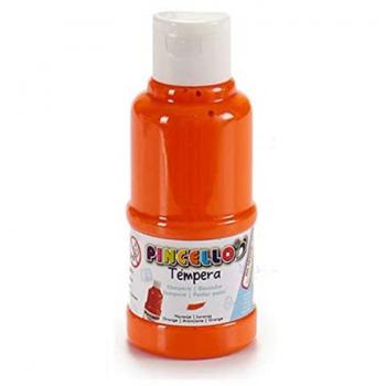 Témpera Naranja 120 ml - Pintura a base de agua para manualidades y arte