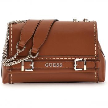 Guess Sestri Women's Shoulder Bag in Cognac