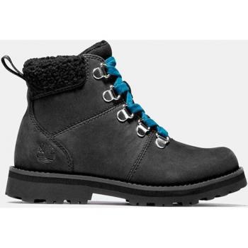 Botas de niña Timberland de piel en color negro