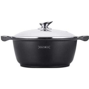 Royalty Line RL de bs28 m 28 cm, Marble Coating Casserole con Glass Lid