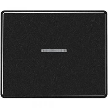 TECLA PARA INTERRUPTOR Y PULSADOR CON ILUMINACIÓN NEGRO JUNG 0712130379