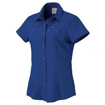 TRANGO PC007571 Camisa, Mujer, Azul Oscuro, L