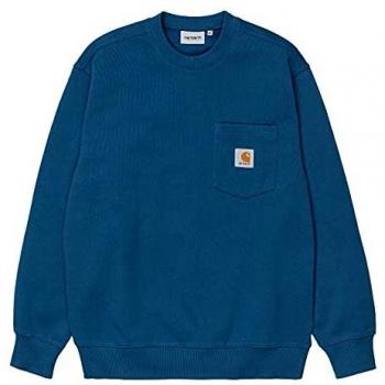 Carhartt Pocket Sweatshirt Hombre turquesa M