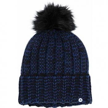 Marmot Wm's Sadie Beanie Gorro, Mujer, Black/Arctic Navy, Talla única