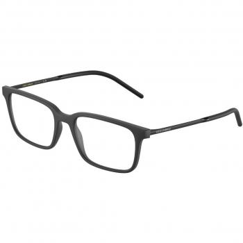Gafas Graduadas Dolce & Gabbana DG 5099 2525, Lentes Recetadas Para Hombre Negros, Tamaño 55