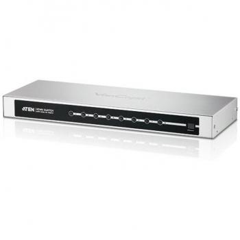 Aten VS0801H Rack Mountable 8-Port HDMI Video/Audio Switch with IR Remote
