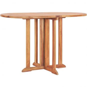 vidaXL Folding Butterfly Garden Table 150x90x75 cm Solid Teak Wood