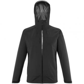 Chaqueta impermeable Millet Mungo II Gore-Tex negra para hombre 2.5L