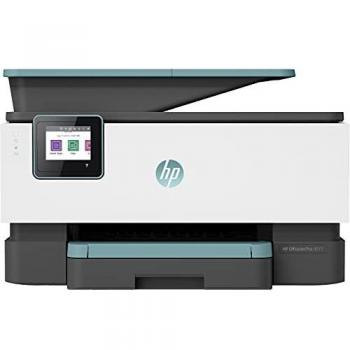 HP OfficeJet Pro 9015 3UK91B, Impresora Multifunción Tinta, Color, Imprime, Escanea, Copia y Fax, Wi-Fi, Wi-Fi Direct, Ethernet, HP Smart App, Incluye 2 Meses del Servicio Instant Ink, Verde Oasis