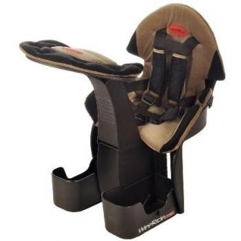 Wee - Ride WeeRide - Silla de bicicletas para niños infantil, tamaño Aged 1 - 4, color negro / beige trim